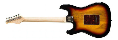 Guitarra Seiki Vintage Shinobi Ash Sss Seymour Duncan Color Ash Sunburst Purple Heart