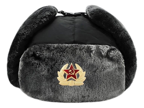 Gorra Rusa Shapka Ushanka (gris, Medical 62)