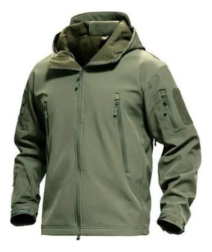 Chaqueta Táctica Militar Térmica Shark Para Hombre Contra El