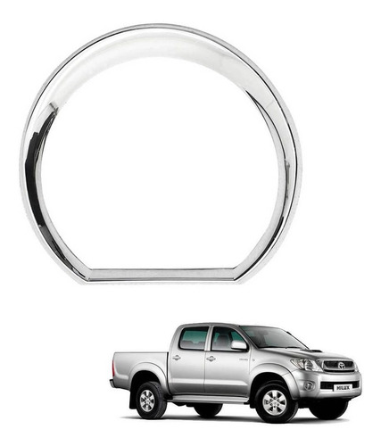 Aro Painel Central Cromado Sw4 Hilux 2005 2006 2007 2008