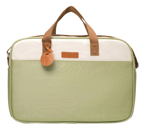 Bolsa De Maternidade Verde Cinza Masculino Petit Pirulitando