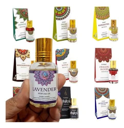 Oleo Perfumado Goloka Indiano Vegano Concentrado 10 Ml