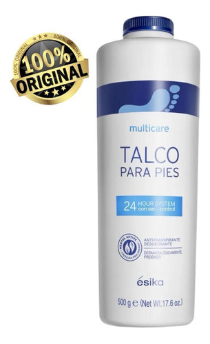 Talco Para Pies Multicare, 500 Gr Ésika
