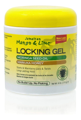 Jamaican Mango & Lime Locking Gel  - 6 Onzas, Paquete De 2