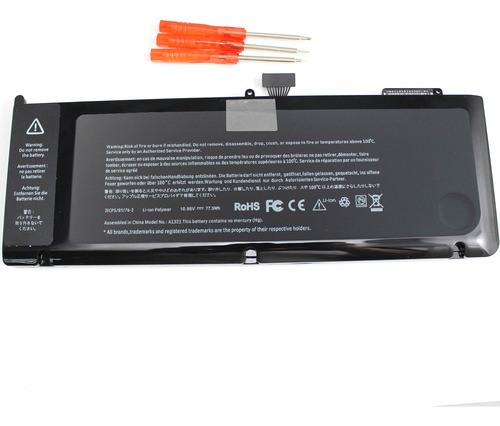 Batera Para Porttil A1321 A1286 Para Macbook Pro De 15 Pulga