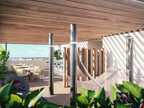 Departamento En Venta En Playa Del Carmen, Vibbe, A Unos Pasos De La Playa