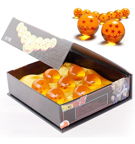 Esferas Del Dragon 5,4cm Caja 7 Esferas Dragon Ball Z 