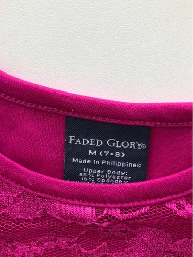 Vestido Fiesta Niña Faded Glory T8