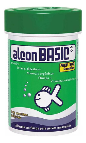 Ração Em Flocos Para Peixes Ornamentais Alcon Basic - 50g