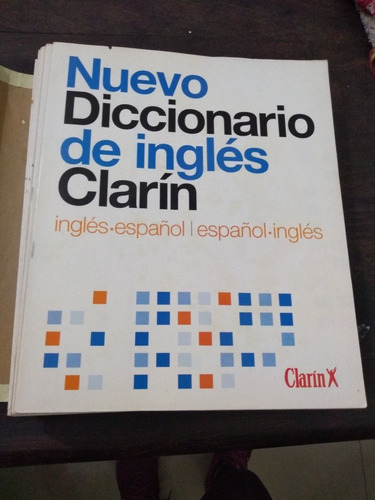 Nuevo Diccionario De Inglés Clarín Con Tapas. 980 Pág.