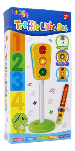 Kiddie Play Juguete De Semaforo Para Ninos Autos Y Bicicleta