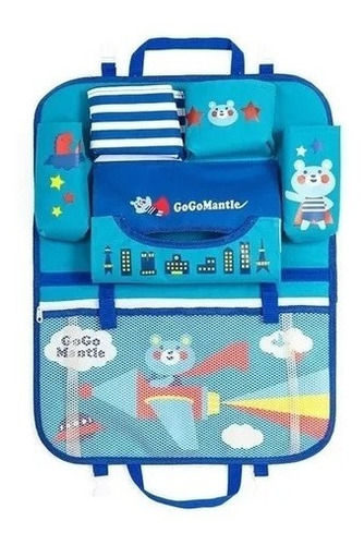 Bolso Organizador Infantil Para Asiento Trasero Auto 