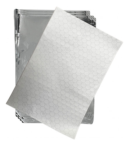 Papel Aluminio Termico Para Hamburguesas Por 100 Hojas