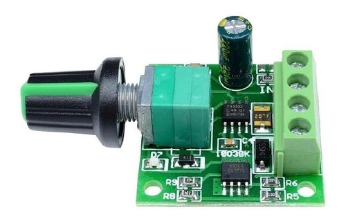 Control De Velocidad / Motor  Cc / 1,8 - 15 V. / 2 A. Pwm