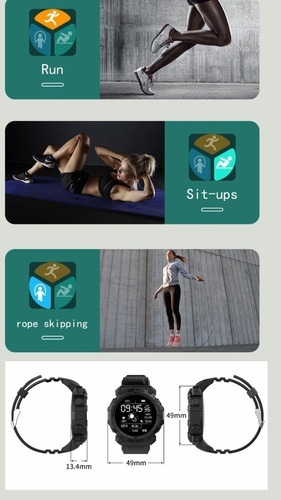 Imagen 10 de 10 de Reloj Pulsera Inteligente Fitness Sueño Calorías Presion Y+
