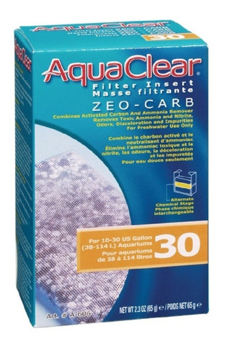 Inserto De Filtro Aquaclear 30 Zeo-carbon 65 Gr