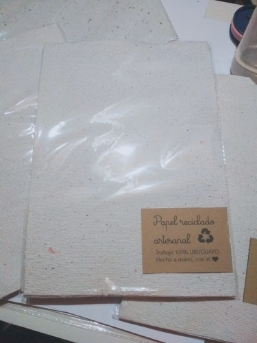 X3 Hojas A4 Papel Reciclado Ecológico Plantables Imprimibles