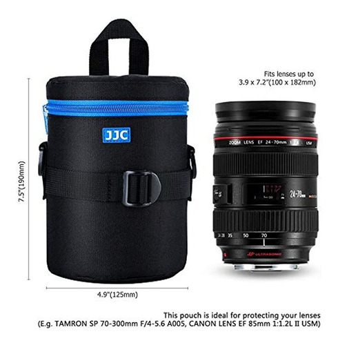 Imagen 5 de 5 de Funda De Lente De Lujo Jjc Para Canon Ef 24-70mm F2.8l / Ef