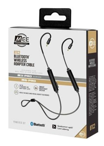Adaptador Bluetooth Btc2 Para Auricular Mee Audio M6 Pro /mx