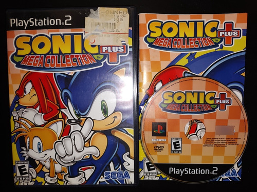 Sonic Mega Colletion Plus Ps2 Playstation 2 Original Físico 