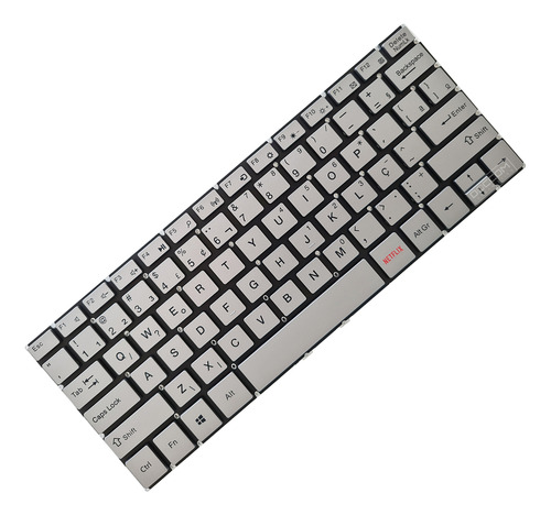 Teclado Para Notebook Multilaser M11w Prime 2 Em 1 Pc303