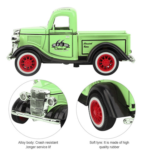 Modelo De Camioneta, Modelo De Camión Retráctil De Aleación,