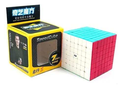 comprar Cubo Rubik Qiyi Mf 7x7x7 Wca Stickerless Original Speedcube