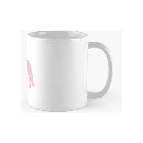 Taza Caballo Lindo Rosa Pegatina Calidad Premium