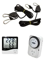 Comprar Kit De Accesorios Indoor Poleas Xl + Timer + Termohigrómetro