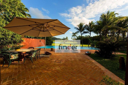 Imagem 1 de 27 de Mansão No Guarujá Golf Club, Av. Pernambuco, 471. São 576 M², 4 Suítes, Piscina E Jardim. Praia Do Pernambuco - Guarujá/sp - Ca0792