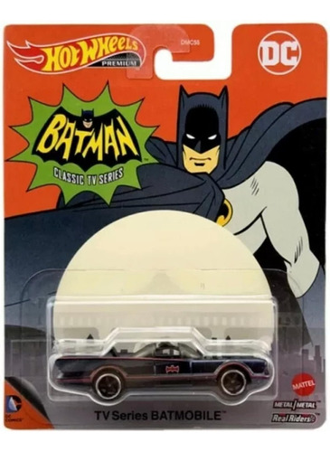 Hot Wheels Premium Batman Classic Tv Series Batmobile 1:64