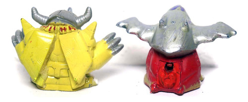 Wargreymon Halsemon Digimon Miniaturas 4cm Bonecos Anos 90 (Usado)