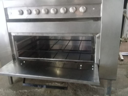 Cocina Industrial 4 Hornallas,chivitero,horno
