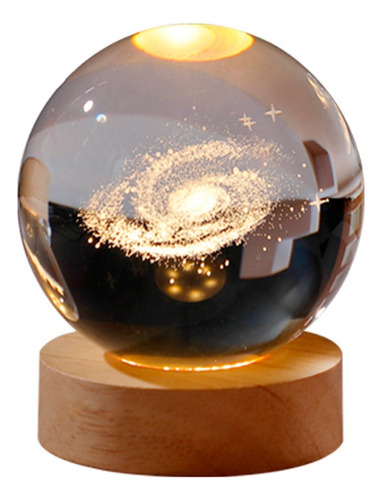 Esfera Diseño 3d Mini Lámpara De Luz Led Galaxia  553gx02