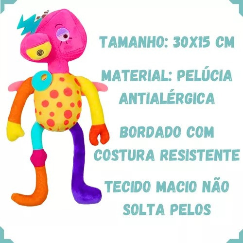Y Kit 2 Pelúcias Circo Digital Zooble E Caine Pronta Entrega