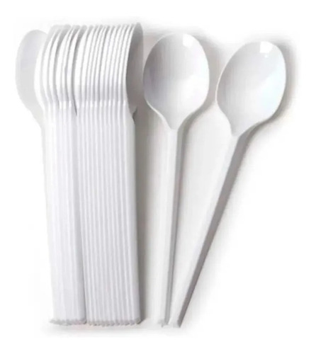 Cucharas Desechables Resistentes Solo 300 Pz