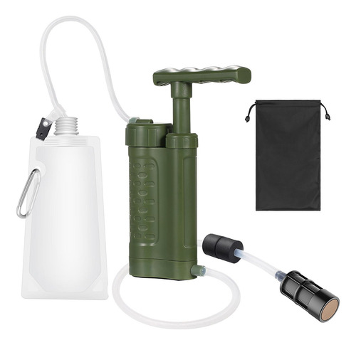 De Filtración De Agua Con Bomba Purificadora De Agua Verde