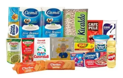 Cesta basica completa produtos de otima qualidade 17 Itens | MercadoLivre