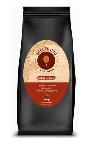 Café Bourbon Gocced'oro 100% Arábica Pó - 500 G - 01 Unid. 