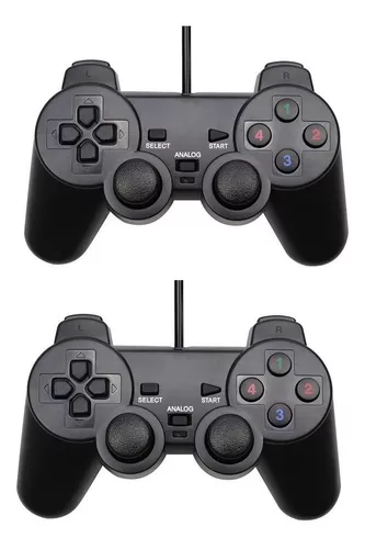 2 Joystick Control Para Ps2 Playstation 2 Mando Con Cable