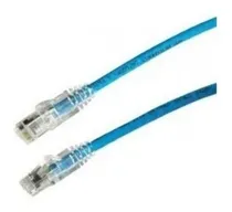 Comprar Patch Cord Cat 6 Amp Tyco Utp Certificado 2.4 Mts Red
