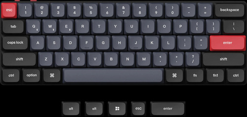 Teclado Keychron K9 Pro Qmk Ansi 60% Wireless Personalizable