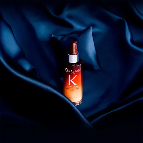 Sérum Capilar Noturno Para Cabelos Secos Restaura A Fibra Capilar Com Ação Antifrizz Para Nutrição, Maciez E Brilho Intenso Kérastase Nutritive 8h Magic Night 90ml