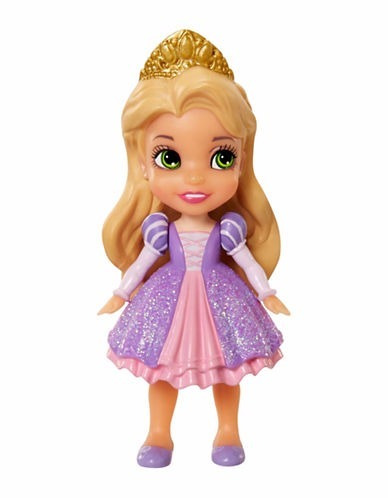 Mini Muñecas Princesas Disney Tiana Aurora Ariel Rapunzel