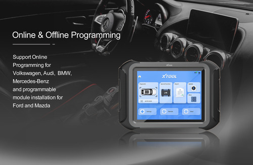 Escaner Automotriz Xtool Xt90 Topologia 3 Años + 42 Funcion