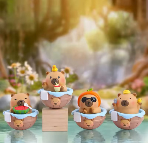 Figuras Colección Capibara Capybara Kawaii Juguete Caja