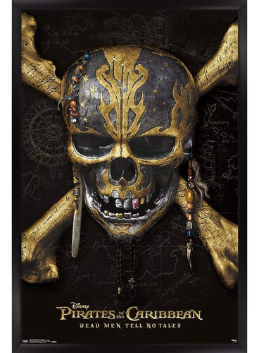 Trends International Disney Pirates: Dmtnt - Skull And Cross