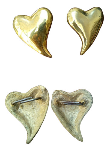 Corazones De Bronce Para Monturas, Aperos, Sulkys.