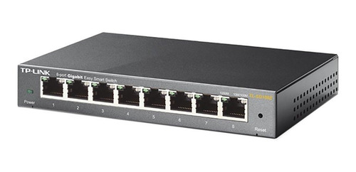 Imagem 4 de 5 de Switch 8 Portas Tp-link Tl-sg108e Gigabit 10/ 100/ 1000 Mbps