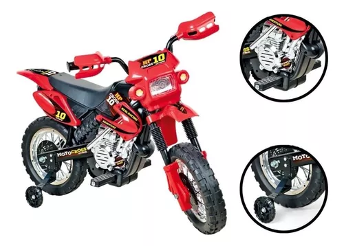 Mini Motinha Moto Elétrica Infantil Motocross Para Crianças